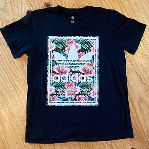Adidas Originals Men’s Box Flowers Tee